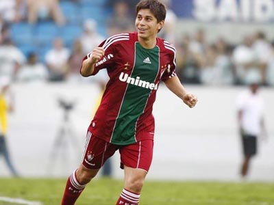 Conca comemora um dos seus gols contra o São Paulo, em Barueri - Conca comemora um dos seus gols contra o São Paulo, em Barueri -