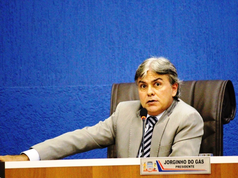 Jorginho do Gás, presidente da Câmara de Três Lagoas - Arquivo JP