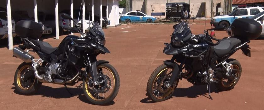 PM de Três Lagoas recebe duas motocicletas de alta cilindradas que irão reforçar o patrulhamento