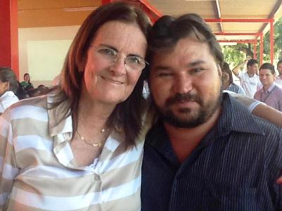 Vereador Idevaldo e Maria das Graças Foster -