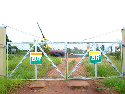 Parte das peças de montagem das duas novas turbinas já chegou à Termelétrica da Petrobras -