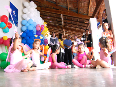 Com os investimentos de R$ 49 mil o Centro de Educação Infantil passou atender 150 crianças -