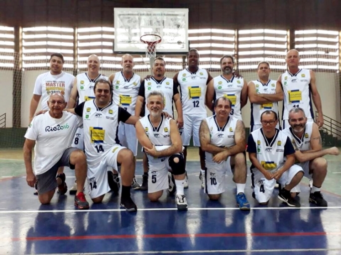 Equipe do Três Lagoas Master Basketball - Divulgação /assessoria