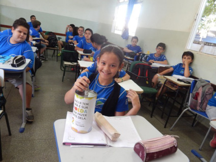 Campanha também movimentou escolas do município - Divulgação/Hospital Auxiliadora