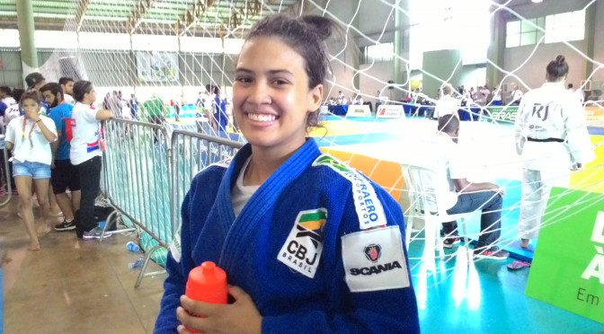 Judoca Vitória Siqueira Andrade, de Campo Grande - Divulgação Notícias MS