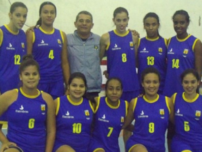 Dicão com as meninas de MS em Palmas (PR) -