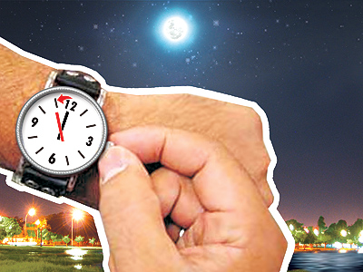 À meia noite de sábado (20), os relógio deverão ser atrasados em uma hora -
