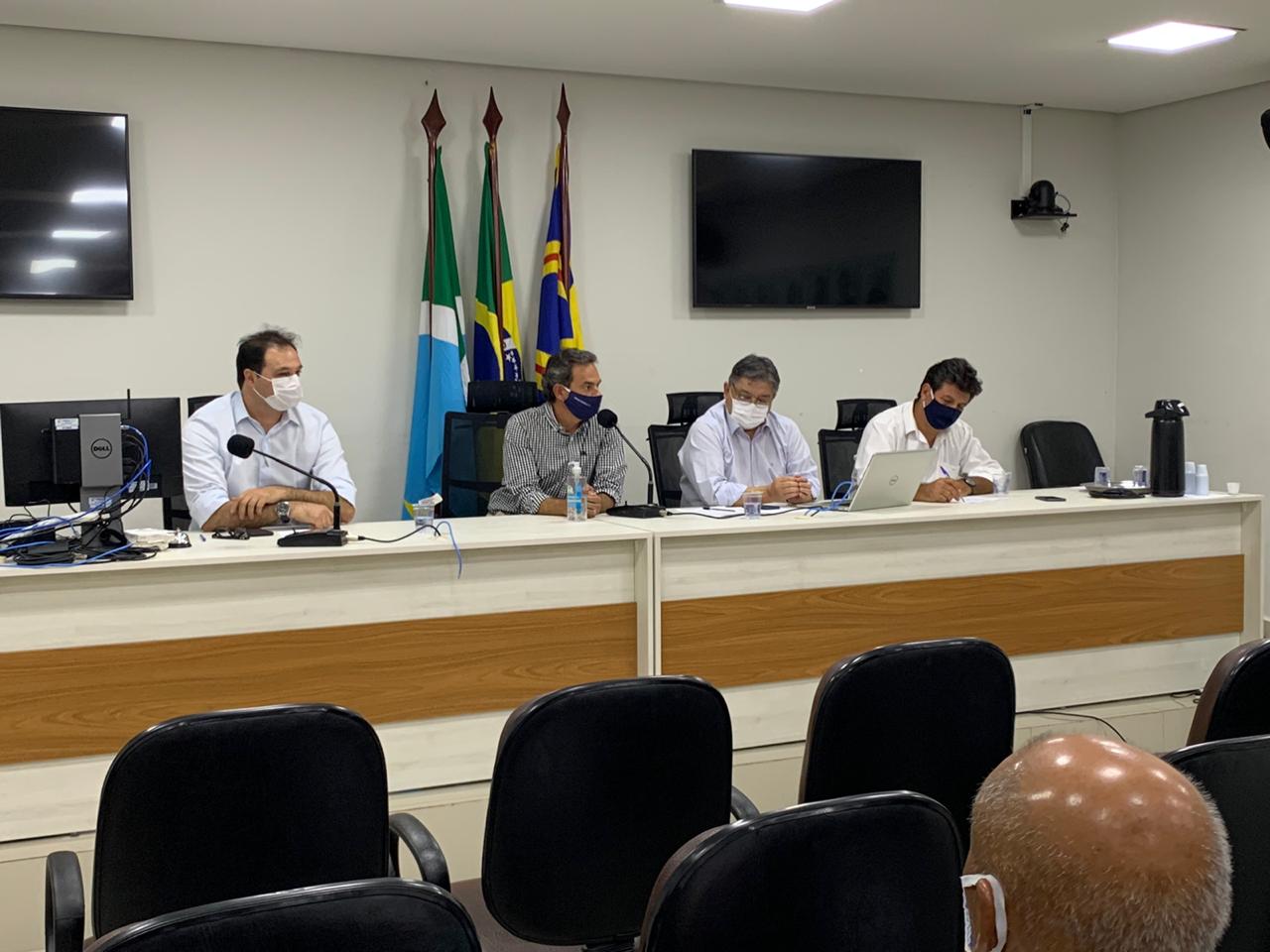 Evento foi fechado para a imprensa e transmitido ao vivo pelo Facebook do DEM - Bia de Almeida/Ascom Dr. Cury