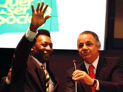 O ex-jogador Pelé foi questionado em SP - O ex-jogador Pelé foi questionado em SP -