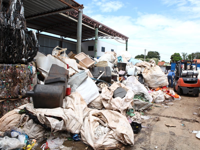 Coleta é realizada em 100% do perímetro urbano do município - Elias Dias/JP