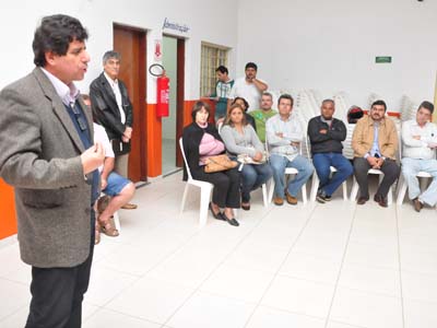 Presidente regional do PPS reuniu-se ontem com os filiados -