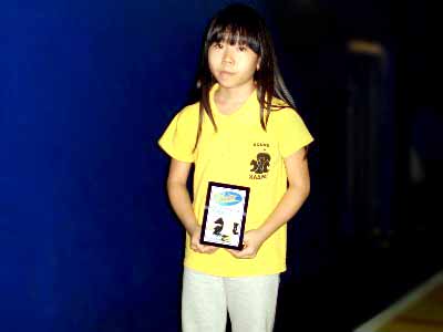 Flávia Hasegava ficou com o título em Bauru -