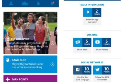 ferramenta permite aos usuários competir com amigos, por meio das redes sociais, colecionar medalhas e somar pontos - Divulgação 