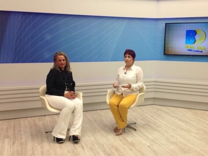 Meiry Gomes Medeiros, coordenadora do Programa Vale Renda, em entrevista ao Bom Dia Três Lagoas - Beatriz Rodas