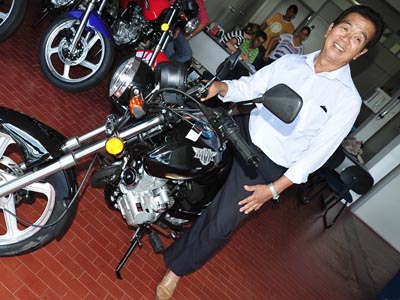 Shimoura disse ainda que nunca teve tanta sorte na vida -