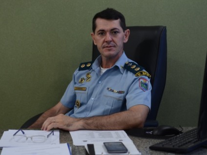 Wilson Sérgio Monari deixa o comando da PM em Três Lagoas para assumir um posto em Campo Grande  - Leandro Elias