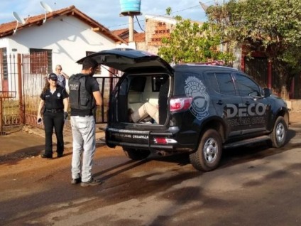 Investigações da Deco comprovaram o envolvimento dos acusados no roubo da aeronave matrícula PR-NAL - Divulgação/Polícia Civil