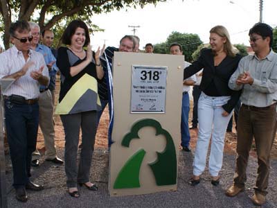 Como representante da Câmara Municipal, a vereadora Marisa Rocha deu os parabéns à prefeita Márcia Moura, pela entrega de mais esta obra -
