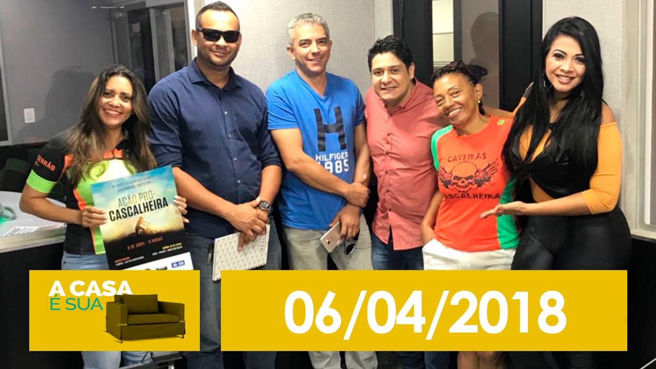 Apoiadores da ação no Programa A Casa é Sua - João Carrasco - Cultura FM Três Lagoas