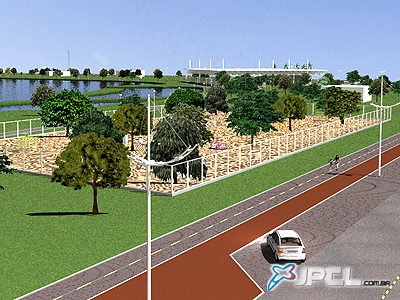 Projeto que revitaliza a Circular da Lagoa Maior, onde a administração municipal inaugura obras hoje -