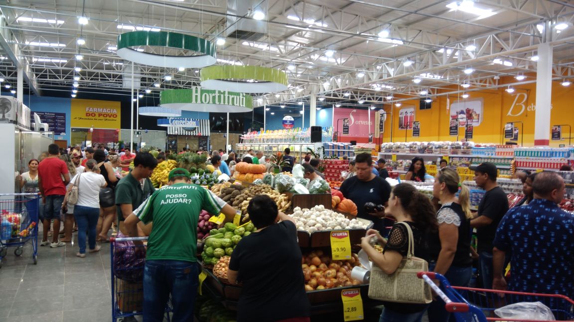 Esteve presente na inauguração, o presidente proprietário do grupo, Ariclenes Bento Vicentim - Lucas dos Anjos/JPNEWS