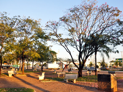 Praça do Jardim Alvorada será a primeira das cinco a ter a academia instalada -