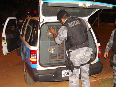 A ação rápida permitiu a prisão dos acusados -