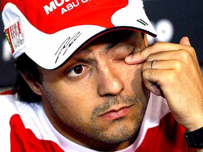 Brasileiro Felipe Massa da Ferrari não tem mais chances e terá que ajudar Alonso - Brasileiro Felipe Massa da Ferrari não tem mais chances e terá que ajudar Alonso -