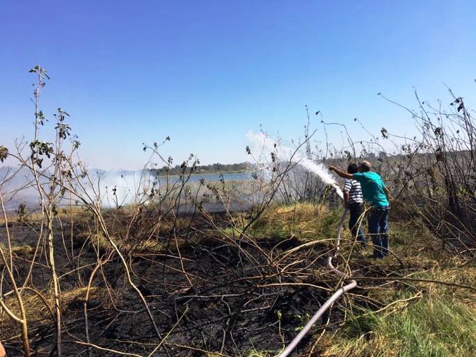 Proporção só não foi maior porque equipes agiram rápido no combate ao incêndio - Divulgação/secretaria