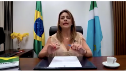 Em vídeo, Soraya pede que polícia recolha telefone do deputado David - Reprodução