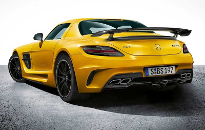 O veloz esportivo Black Series da Mercedes -