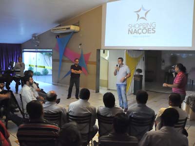 Diretores da Vértico apresentam projeto à imprensa -
