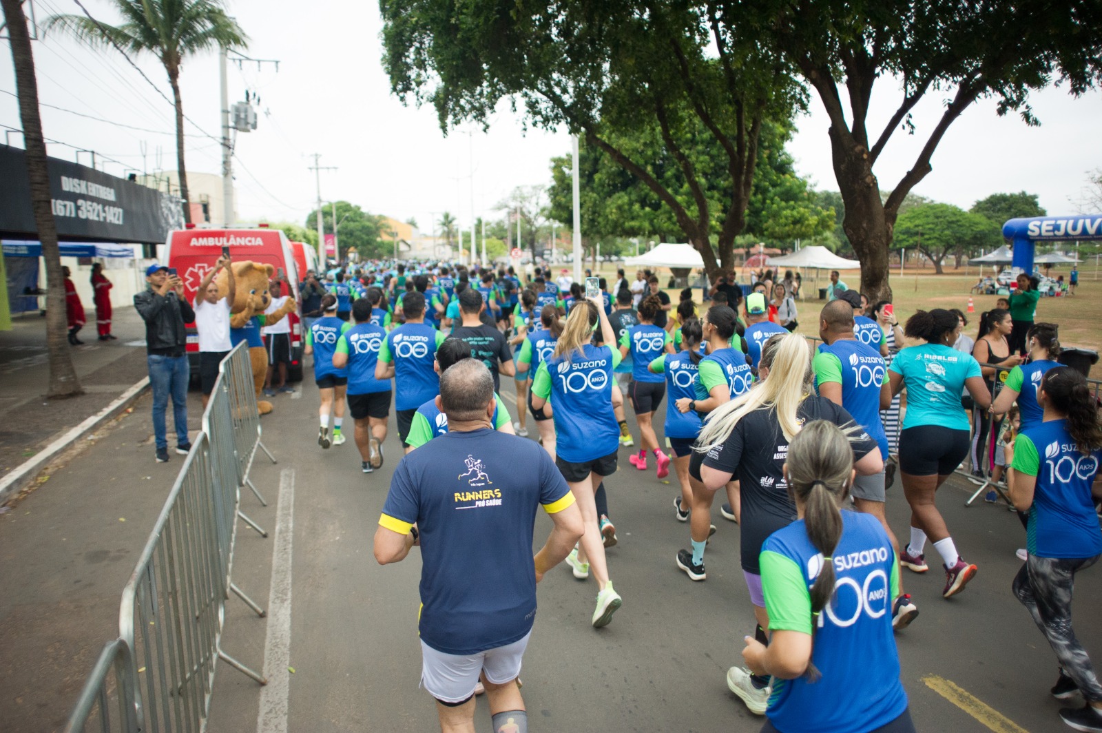 A prova foi disputada em uma única vez, nas categorias geral masculino e geral feminino.