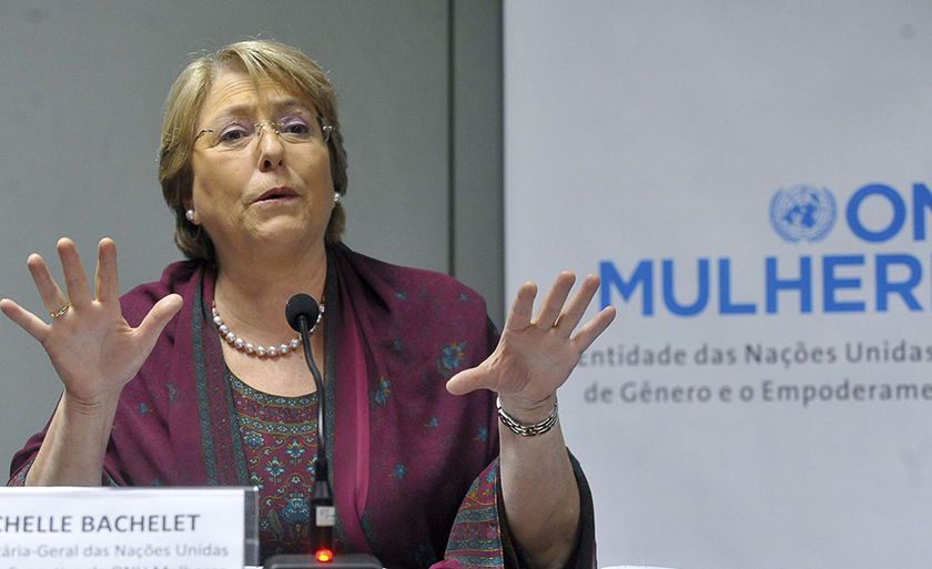 Ex-presidente do Chile Michelle Bachelet - Valter Campanato/Agência Brasil