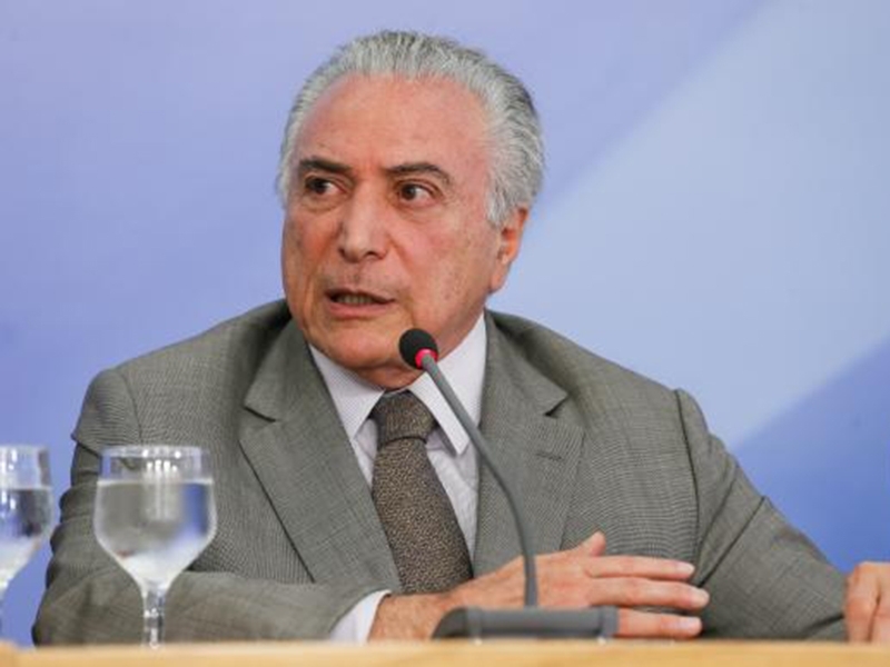 Pesquisa sobre o governo Temer foi feita junto a 2.002 pessoas em 141 municípios entre os dias 1º e 4 deste mês - Beto Barata/PR/Agência Brasil