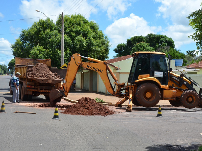 Reparo de Galeria na rua Bom Jesus da Lapa - Divulgação