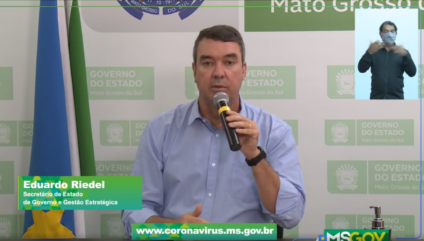 Boom de novos casos preocupa, diz Riedel - Divulgação Boom de novos casos preocupa, diz Riedel - Divulgação