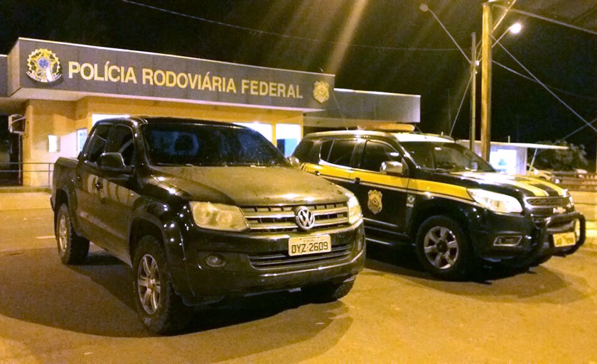 Flagrante ocorreu na BR-262, na noite de segunda-feira, segundo a PRF - Divulgação/PRF