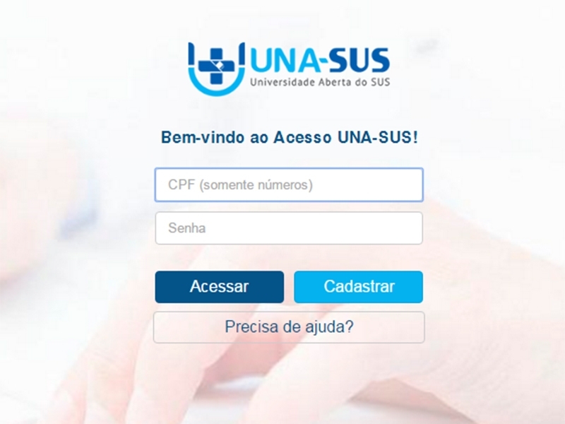 Curso é indicado para profissionais de nível superior - UNASUS