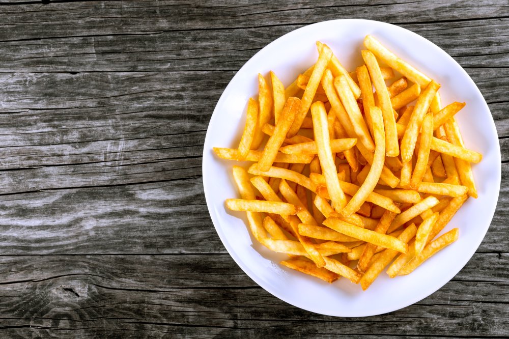 Batata frita no azeite faz bem para a saúde