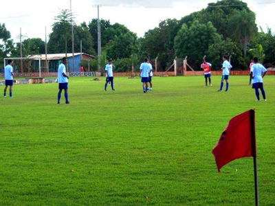 Treino dos jogadores do sub-18 do Comercial-MS -