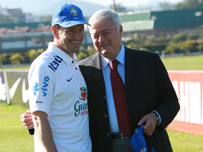 Ricardo Teixeira e Dunga -