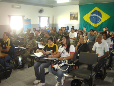 Abertura do curso foi ontem no Salão Nobre da Infantaria do Exército -