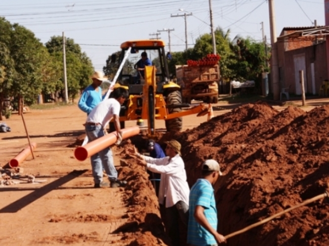 Cidade terá investimento de R$ 3 milhões  em obras de saneamento - Divulgação/Sanesul