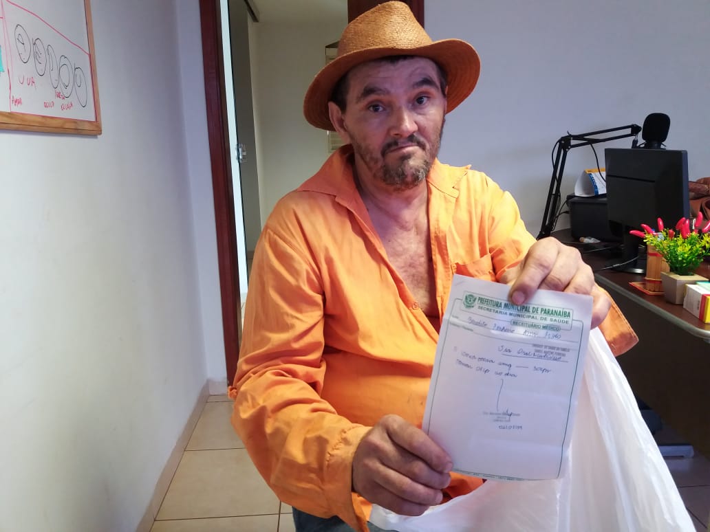 Trabalhador cogita acionar a Justiça para obter o medicamento - Alex Santos