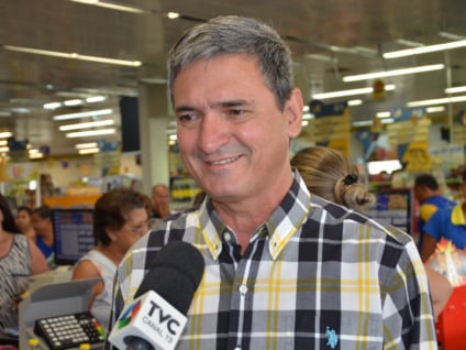 Presidente da Rede de Supermercados Nova Estrela, Joaquim Barbosa  - Cláudio Pereira/JP