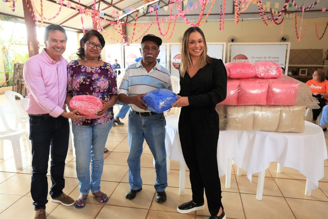 Prefeito Marquinhos Trad e a esposa Tatiana se empenharam para concretizar 154 atividades que serão divulgadas amanhã para o aniversário da Capital - Divulgação/PMCG Prefeito Marquinhos Trad e a esposa Tatiana se empenharam para concretizar 154 atividades que serão divulgadas amanhã para o aniversário da Capital - Divulgação/PMCG