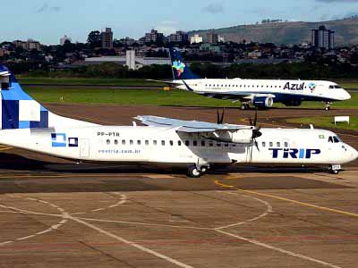 A Trip vai operar a nova rota com aviões ATR´72 -