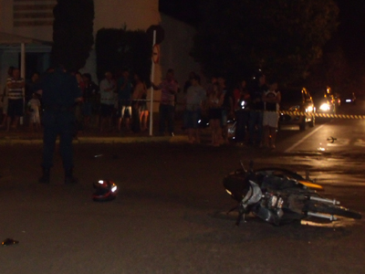Acidente entre caminhonete e moto resultou em morte -