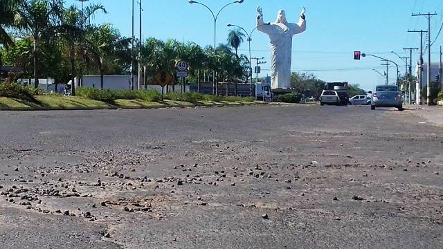 Recapeamento será do trecho da rua Duque de Caxias até a Ranulpho Marques Leal, no Cristo - Ana Cristina Santos/JP